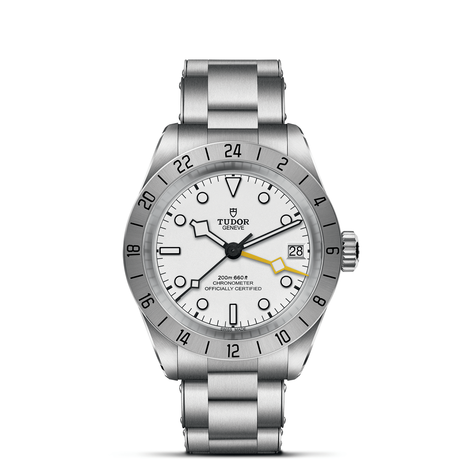 TUDOR Black Bay Pro Boîtier en acier 39 mm Cadran Opalin Bracelet en acier riveté