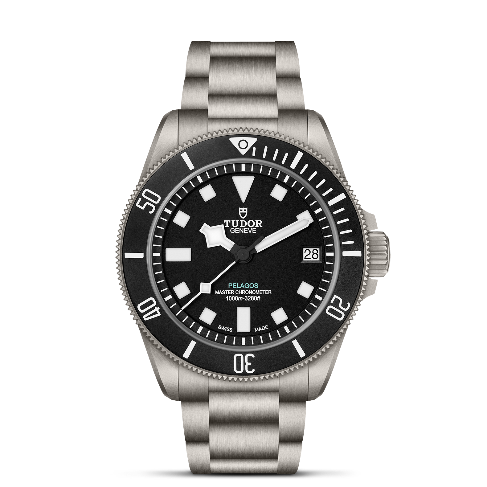 TUDOR Pelagos Ultra Boîtier en titane 43 mm Cadran noir mat Bracelet en titane