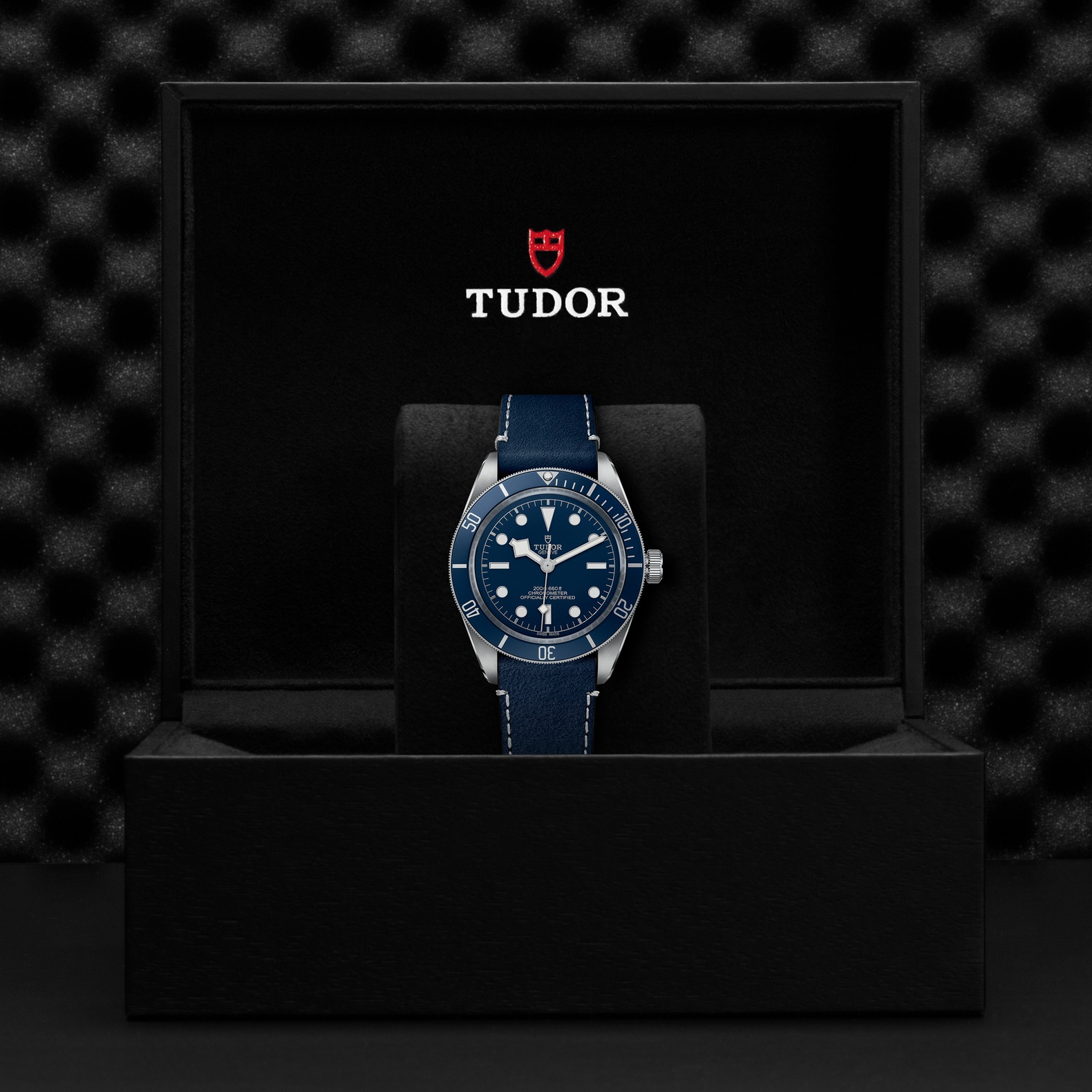 TUDOR Black Bay 58 Boîtier en acier 39 mm Bracelet soft touch bleu Cadran Bleu – Image 2