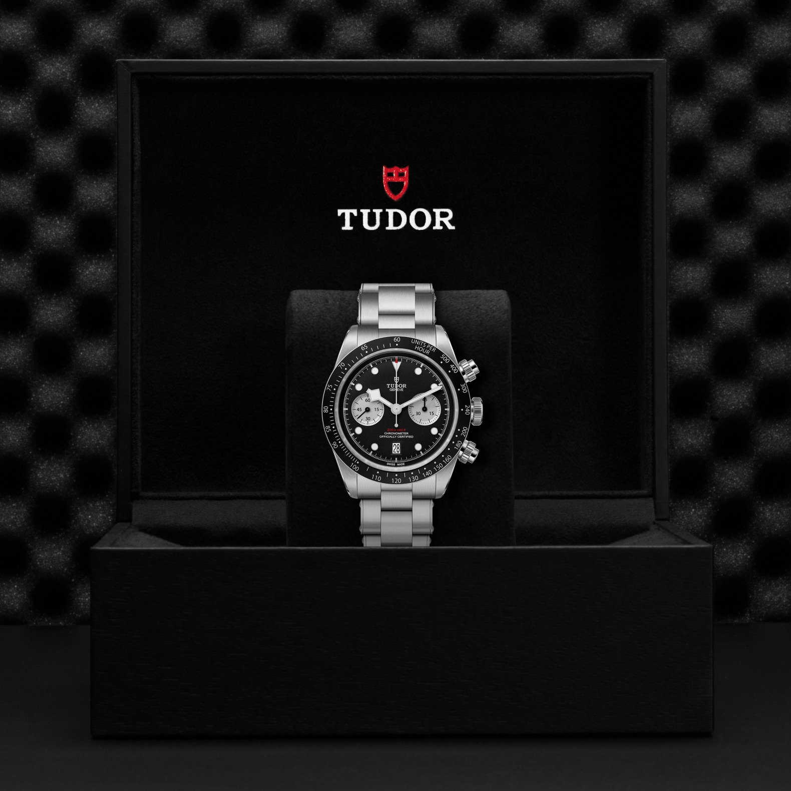 TUDOR Black Bay Chrono Boîtier en acier 41 mm Cadran Noir Bracelet en acier – Image 4