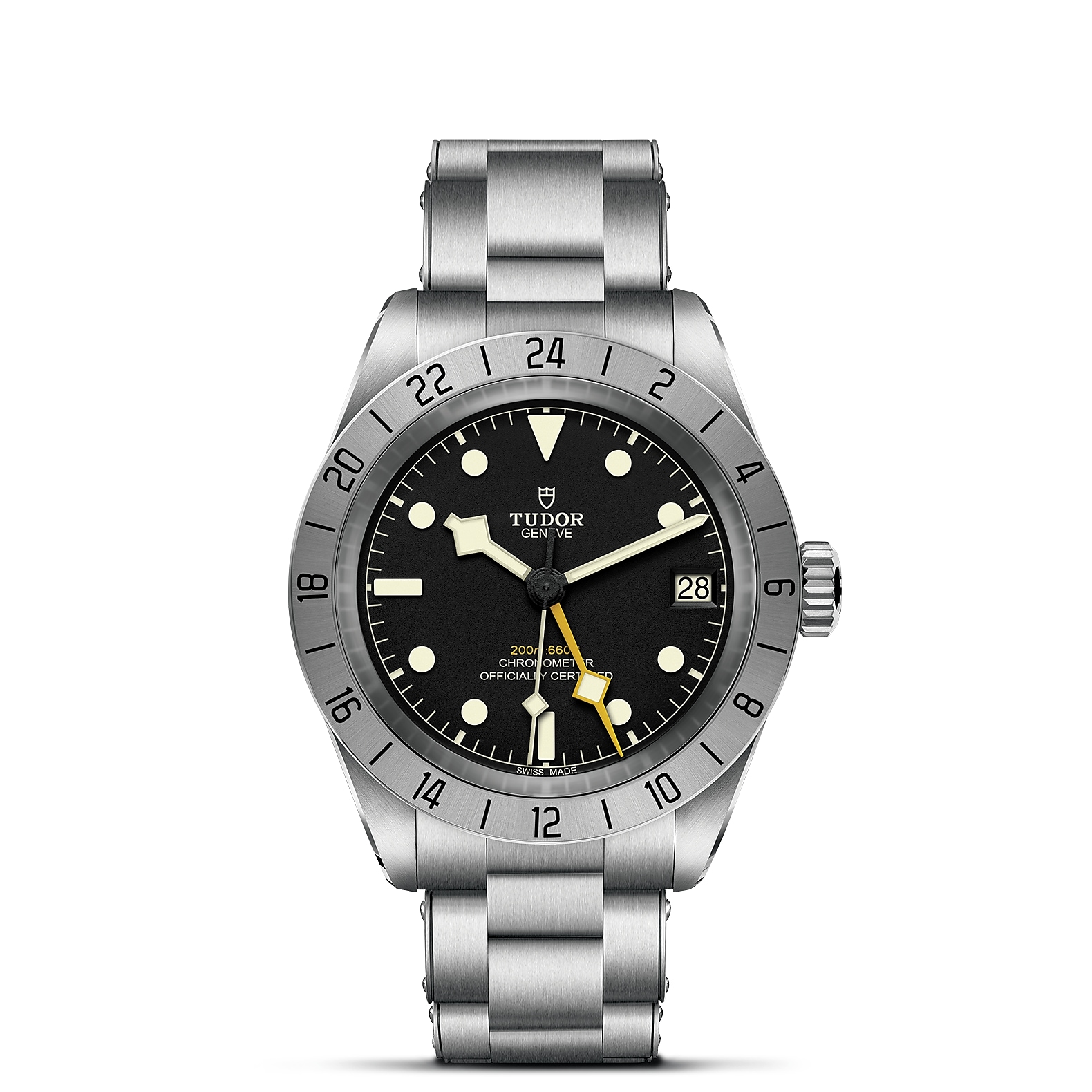 TUDOR Black Bay Pro Boîtier en acier 39 mm Bracelet en acier riveté