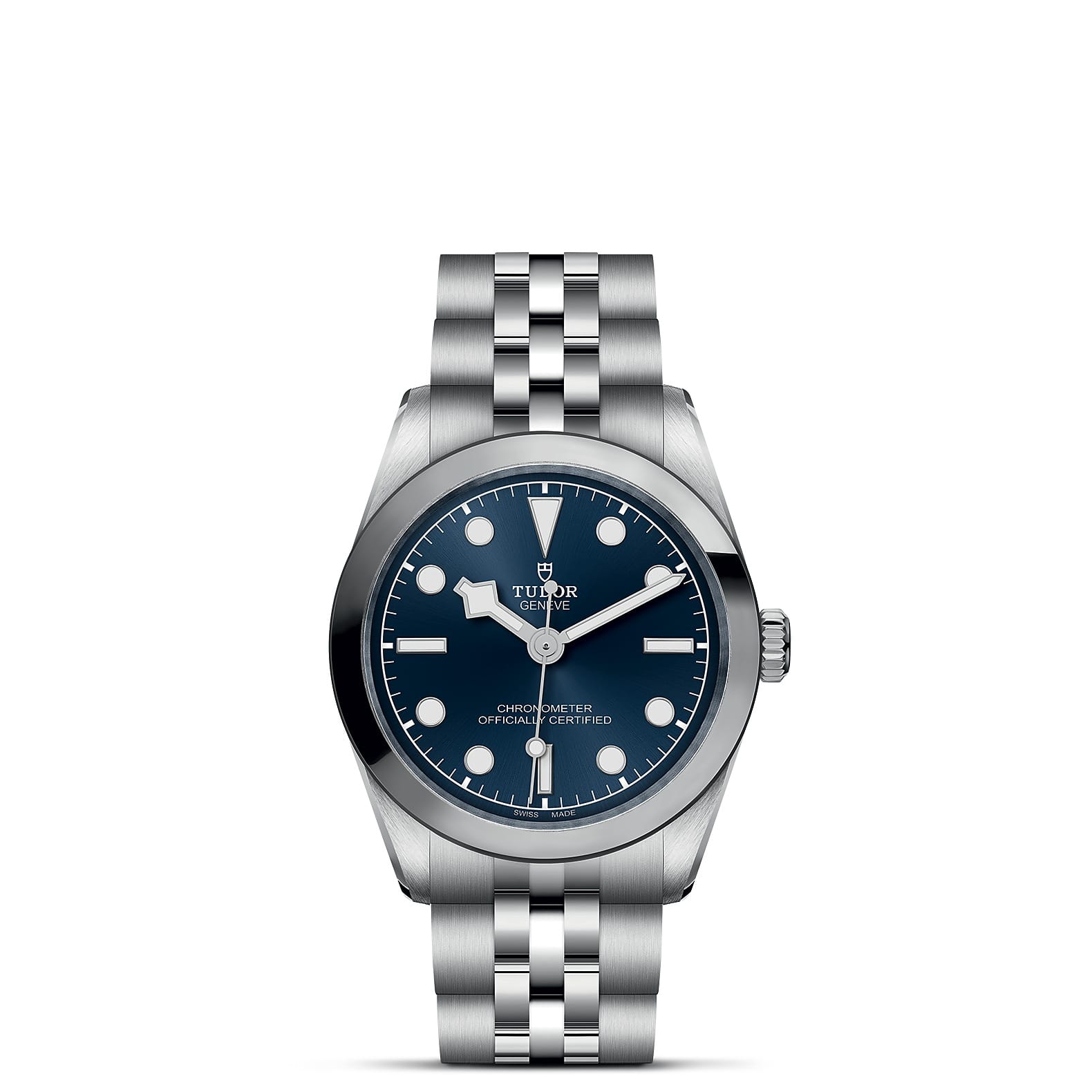 TUDOR Black Bay 31 Boîtier en acier 31 mm Bracelet en acier Cadran bleu