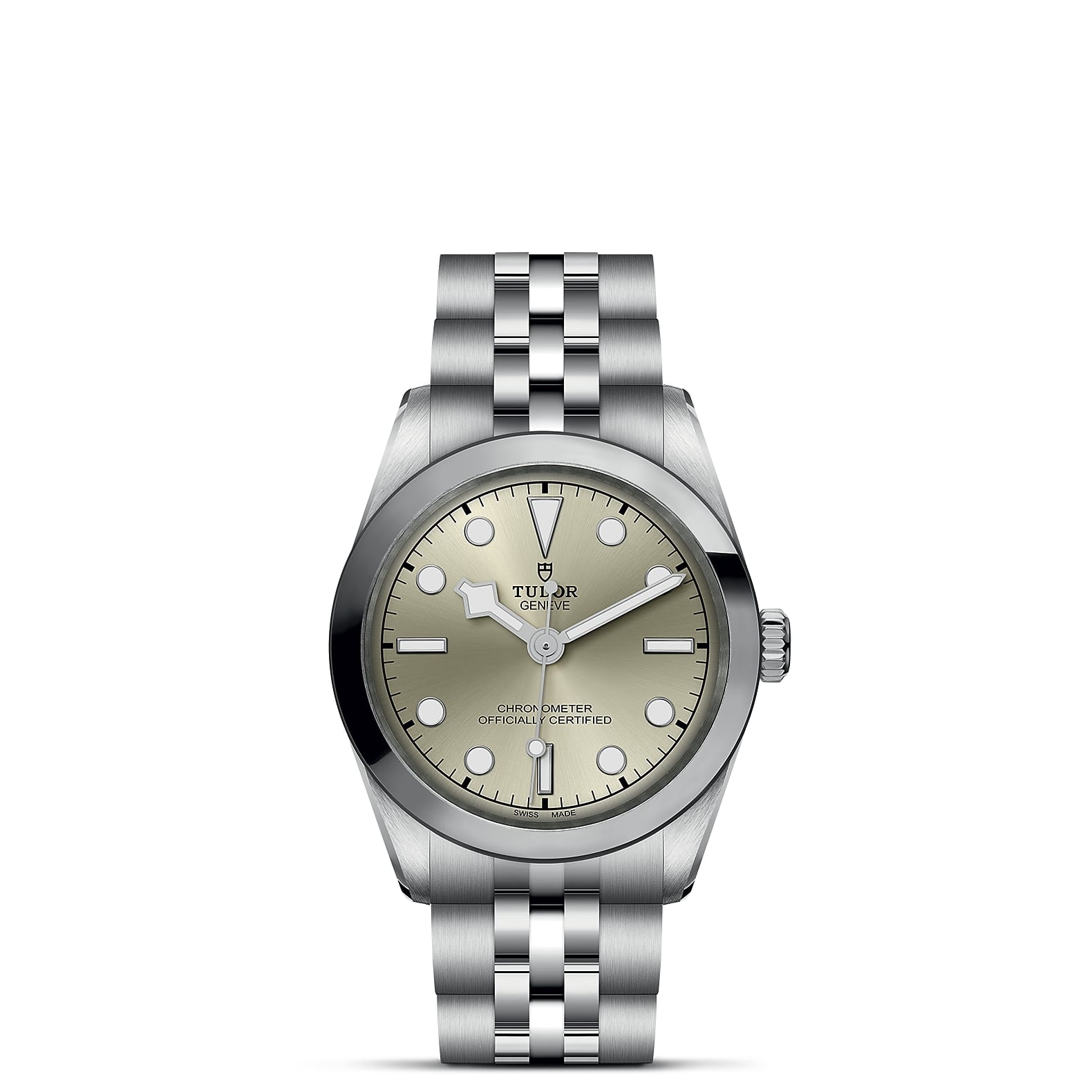 TUDOR Black Bay 31 Boîtier en acier 31 mm Bracelet en acier Cadran champagne clair