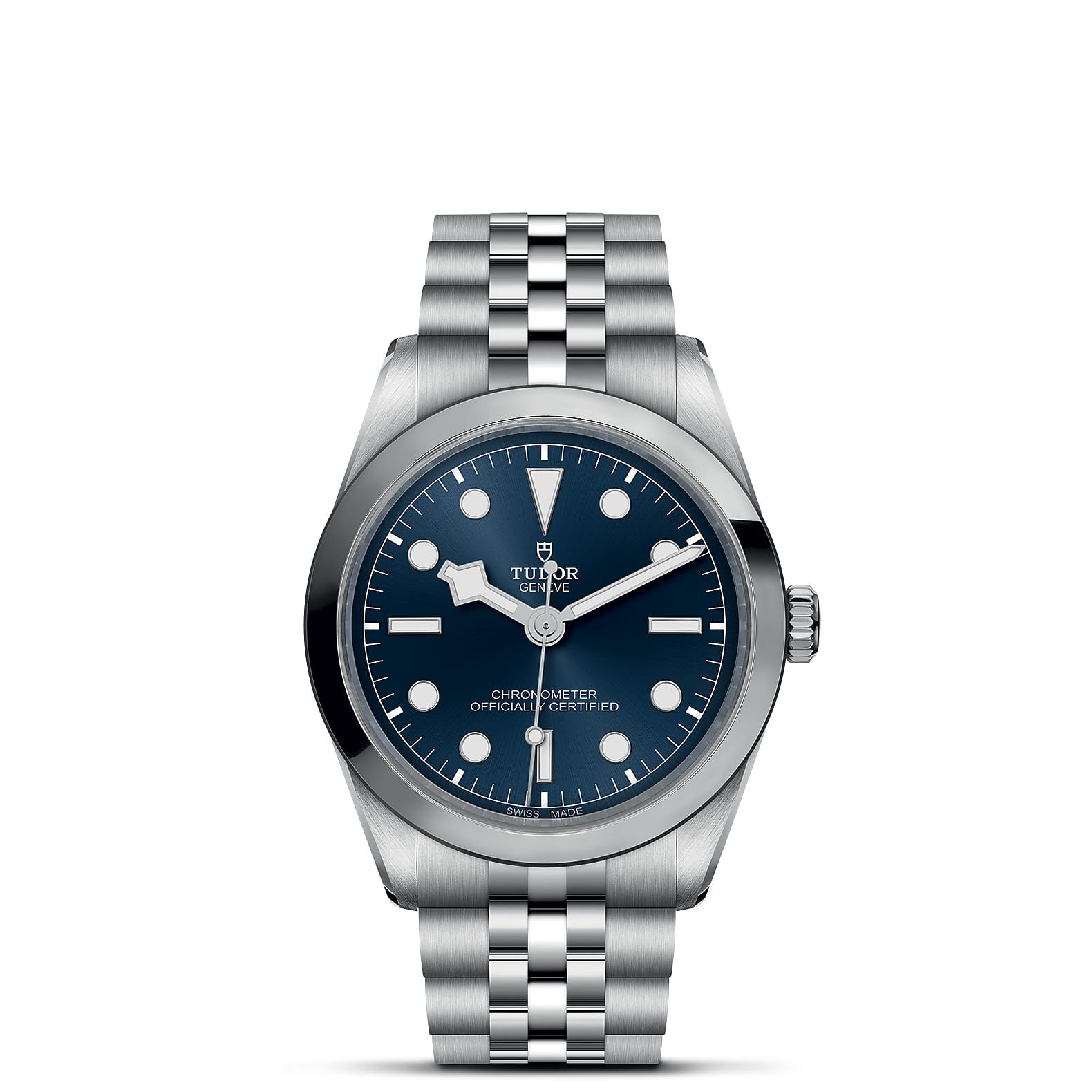 TUDOR Black Bay 36 Boîtier en acier 36 mm Bracelet en acier Cadran bleu