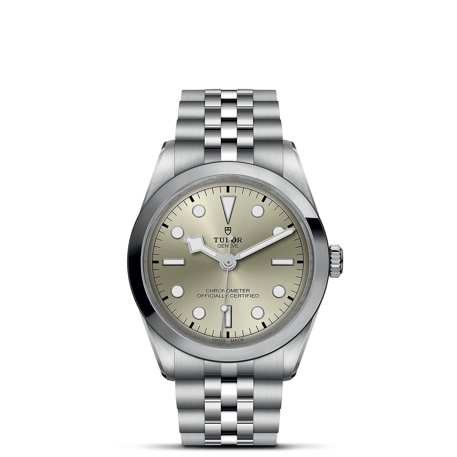 TUDOR Black Bay 36 Boîtier en acier 36 mm Bracelet en acier Cadran champagne clair