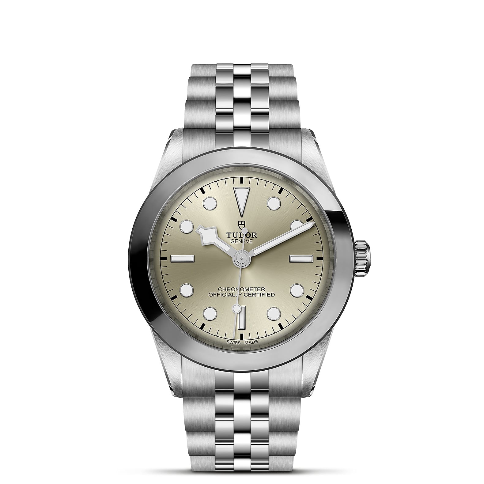 TUDOR Black Bay 39 Boîtier en acier 39 mm Bracelet en acier Cadran champagne clair