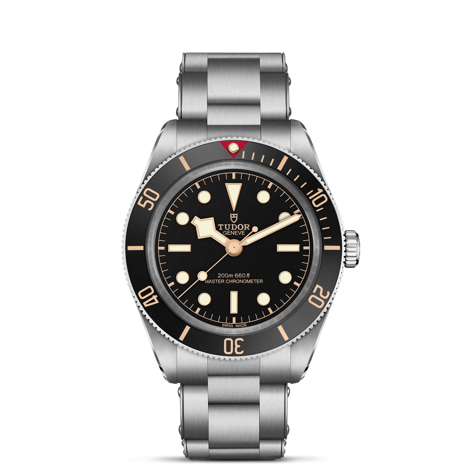 TUDOR Black Bay 58 Boîtier en acier 39 mm Bracelet en acier façon rivet Cadran noir mat