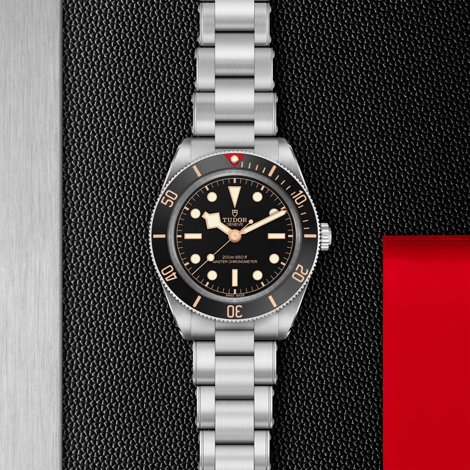 TUDOR Black Bay 58 Boîtier en acier 39 mm Bracelet en acier façon rivet Cadran noir mat – Image 4