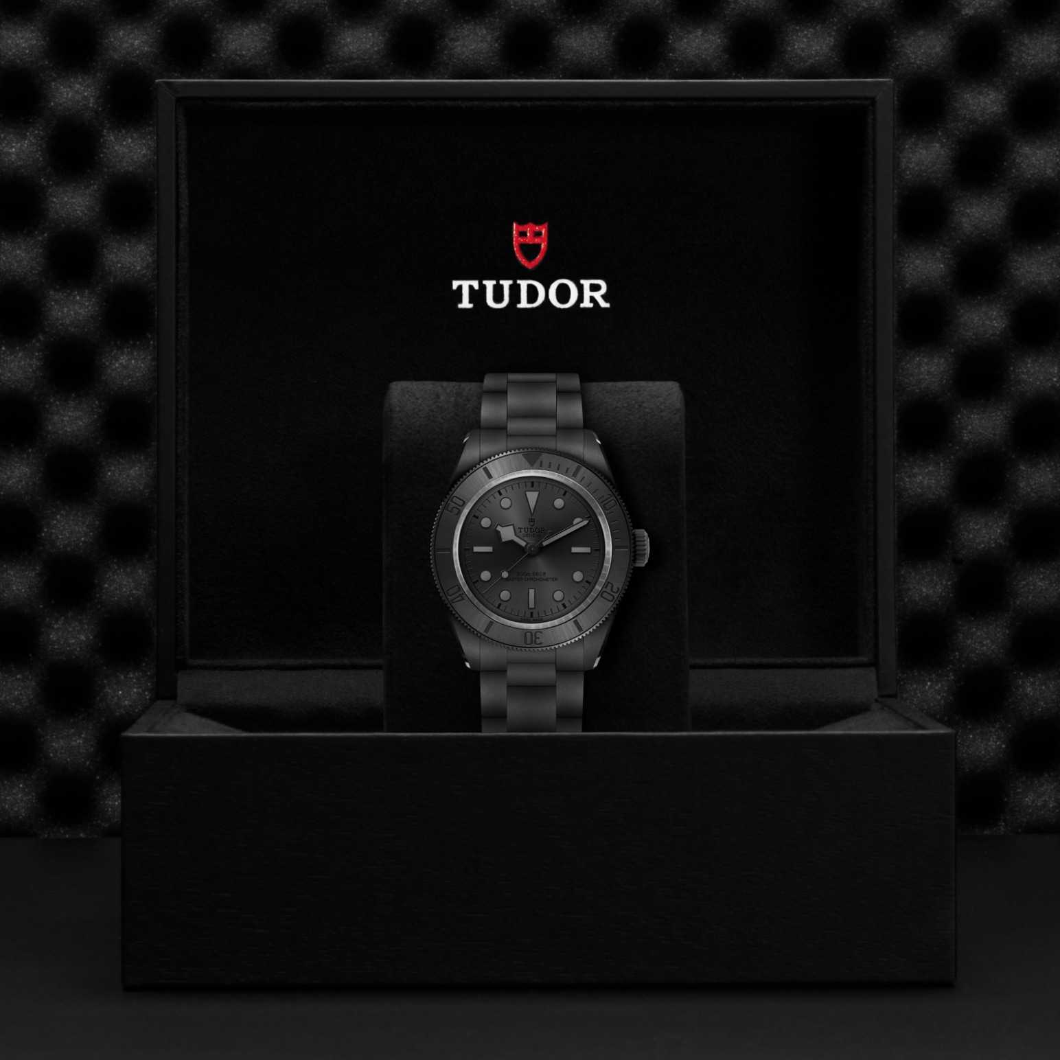 TUDOR Black Bay Ceramic Boîtier en céramique 41 mm Bracelet noir en céramique Cadran Noir charbon – Image 2